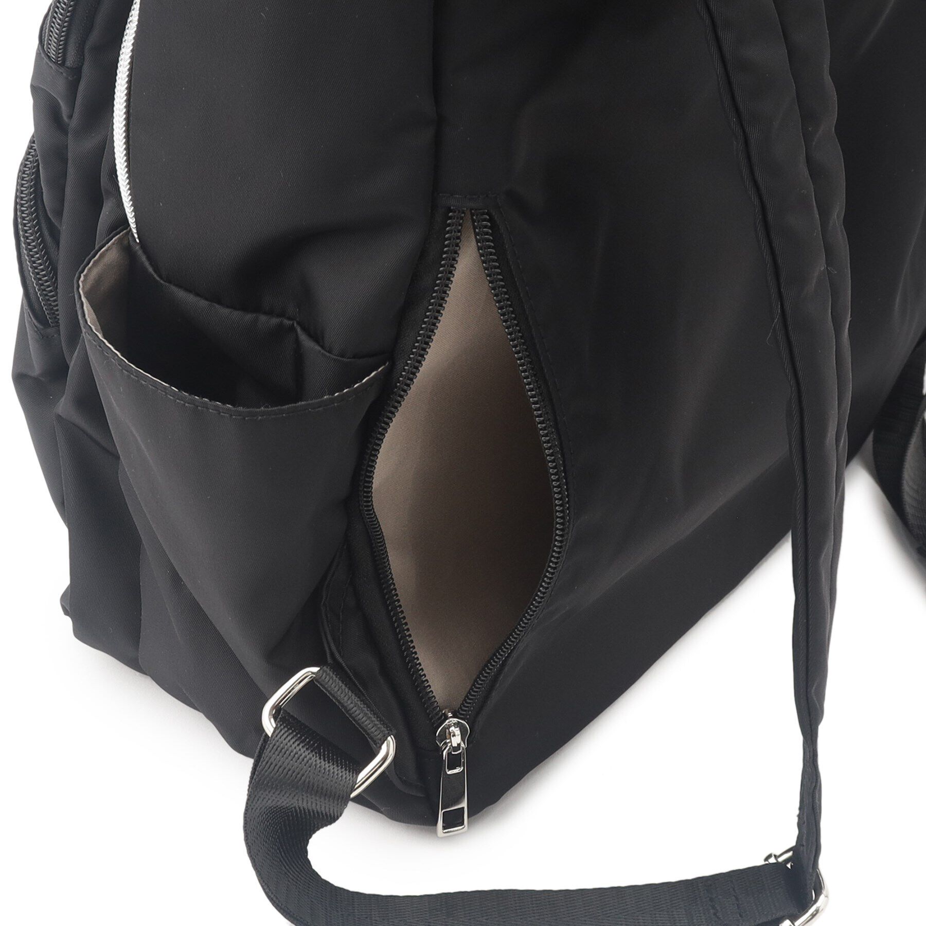 SHOO･LA･RUE「【撥水】大人が持ちたい 10ポケット2層リュック」|リュック|