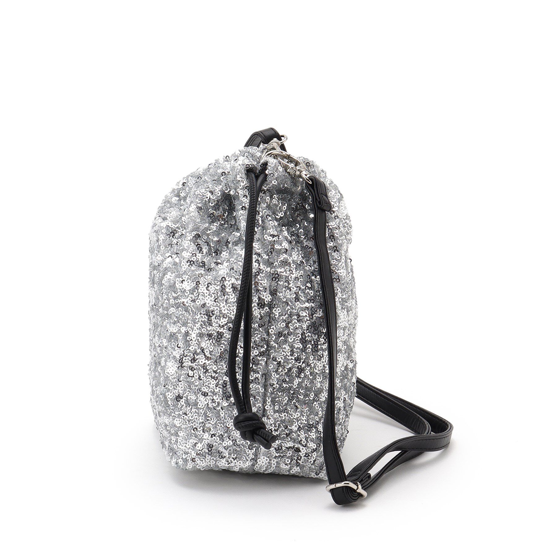 SHOO･LA･RUE「スパンコール巾着ショルダーバッグ」|ショルダー・メッセンジャー|