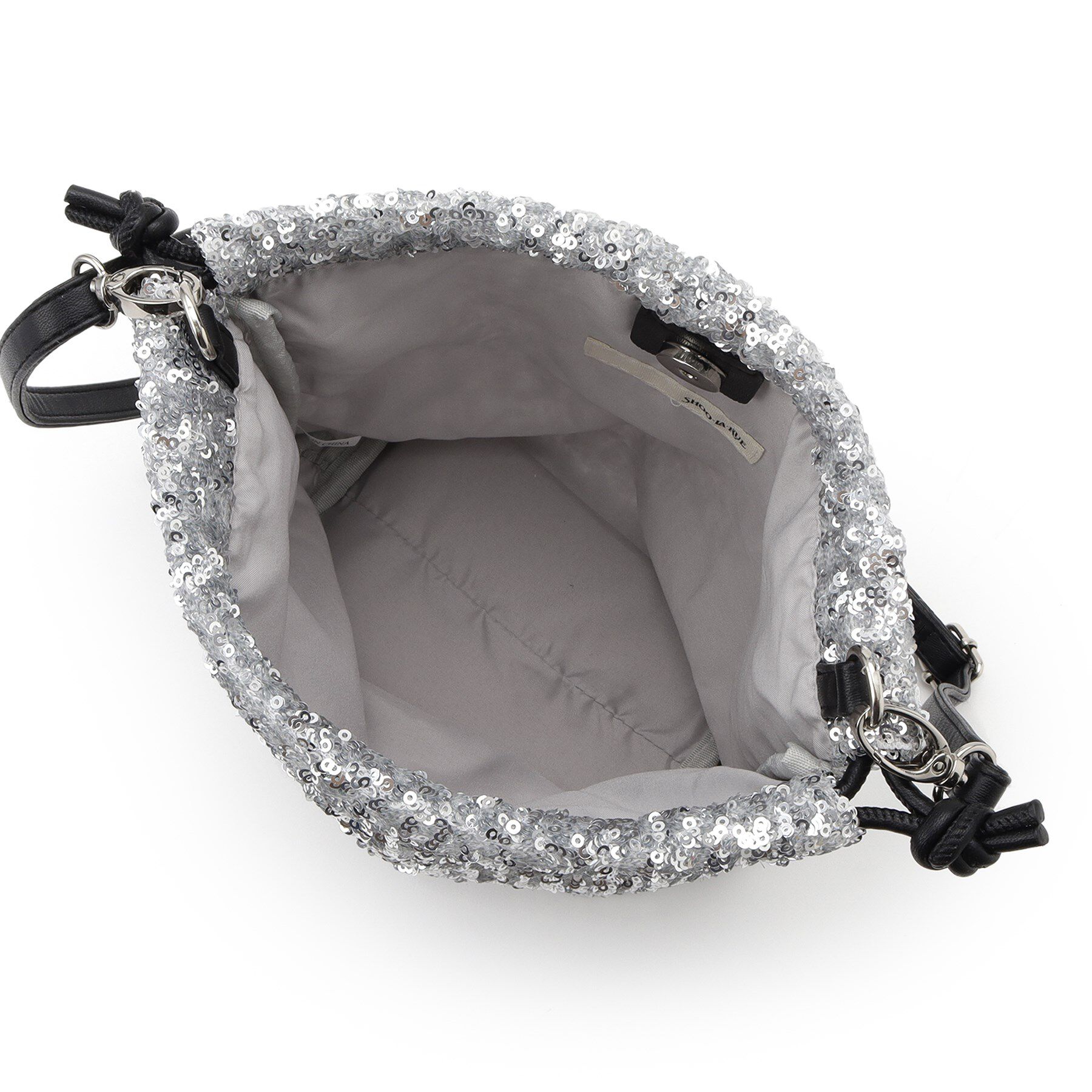 SHOO･LA･RUE「スパンコール巾着ショルダーバッグ」|ショルダー・メッセンジャー|