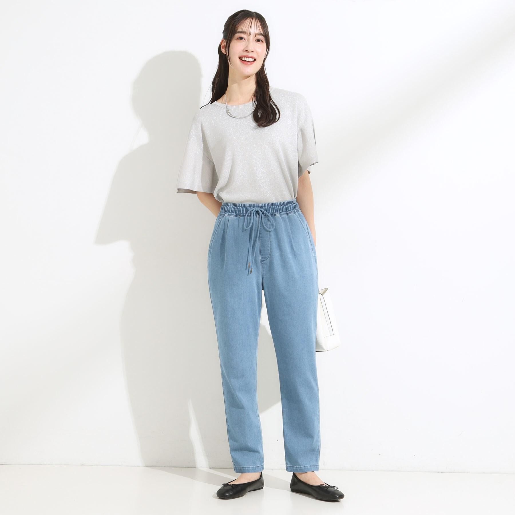 SHOO･LA･RUE「【S-LL】女性らしさ溢れる フレアスリーブニット」|ニット・セーター|