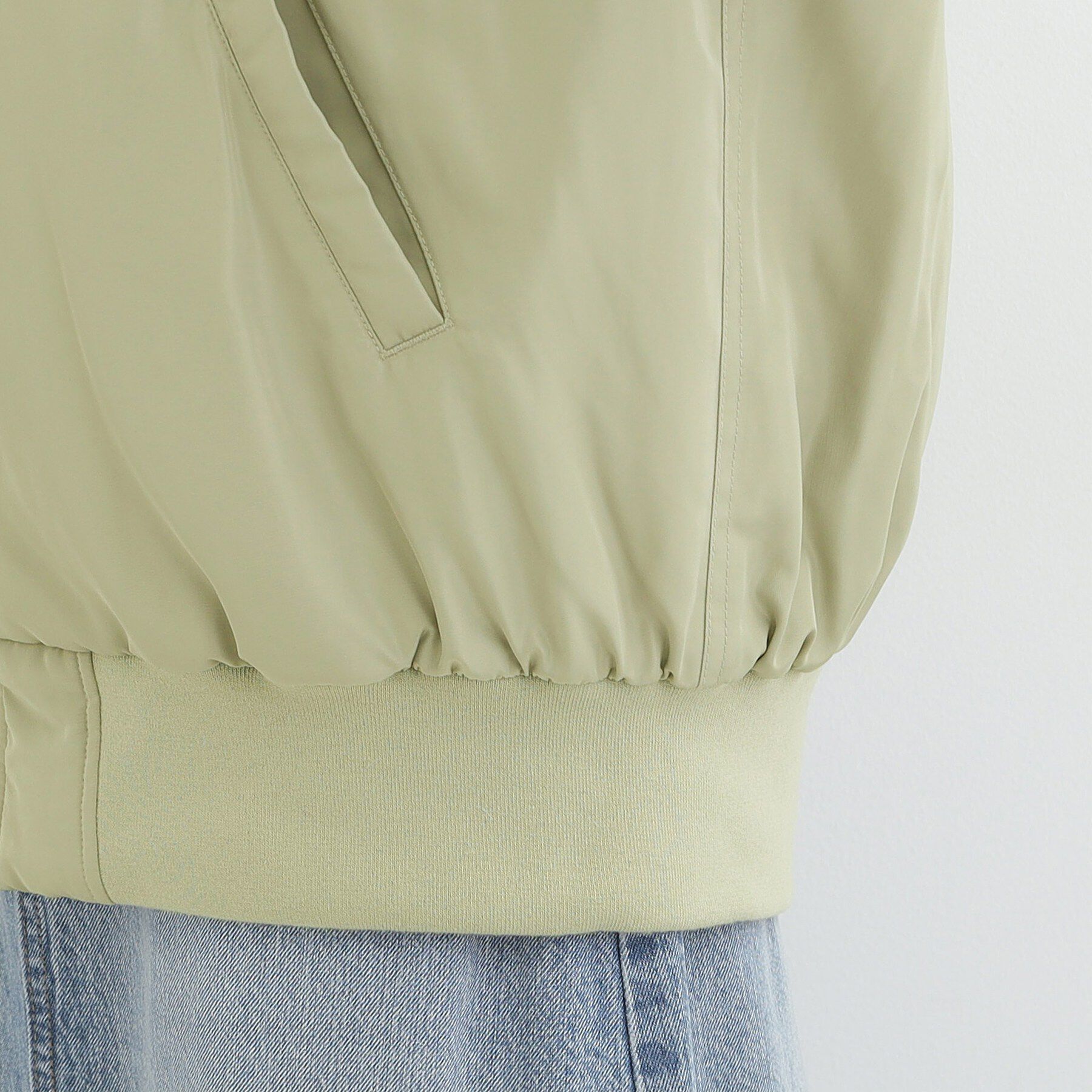 SHOO･LA･RUE「【S-LL】BIGシルエット MA－1ブルゾン」|ブルゾン・スタジャン|