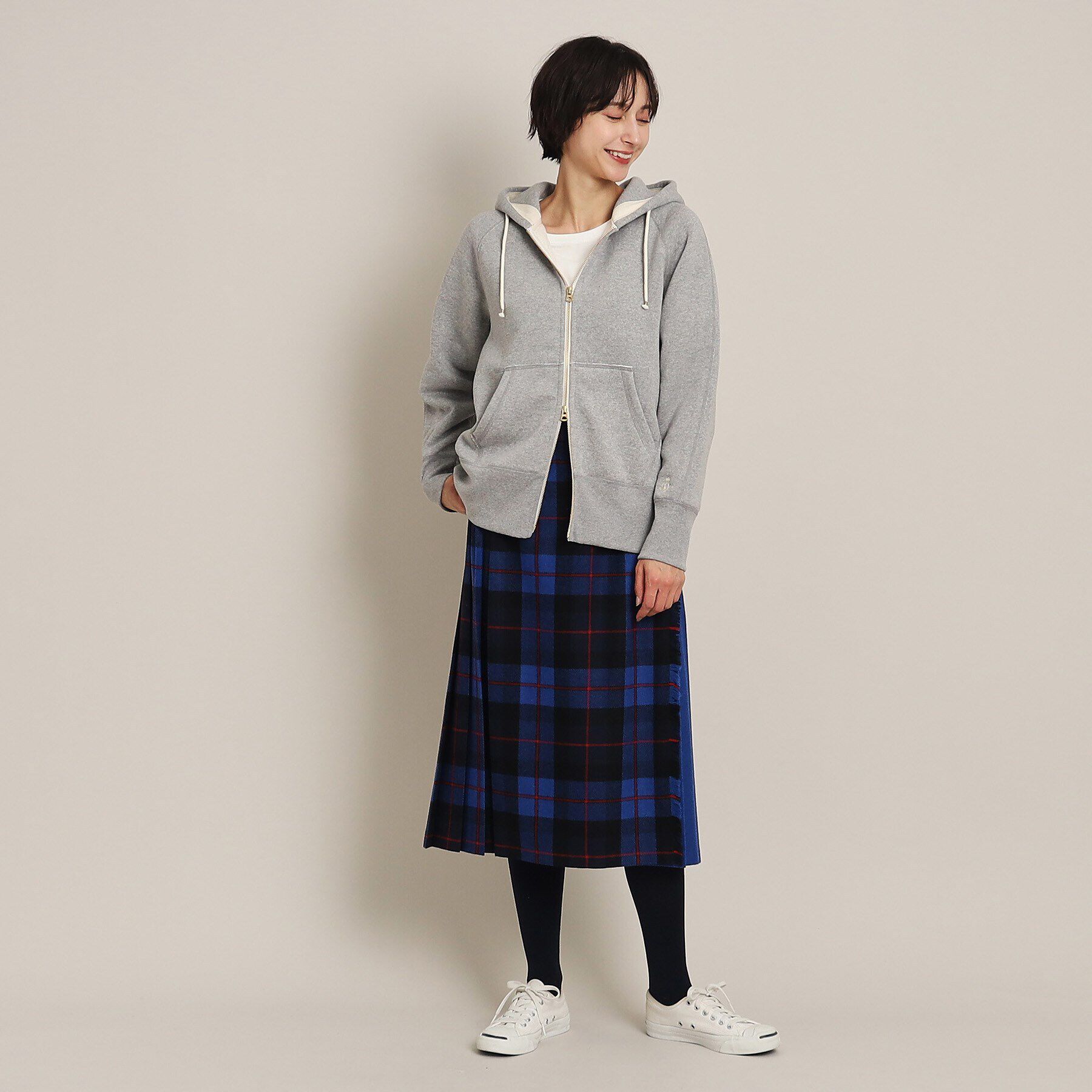 Dessin「【ユニセックス・日本製・洗える】吊り裏毛パーカ」|パーカー|