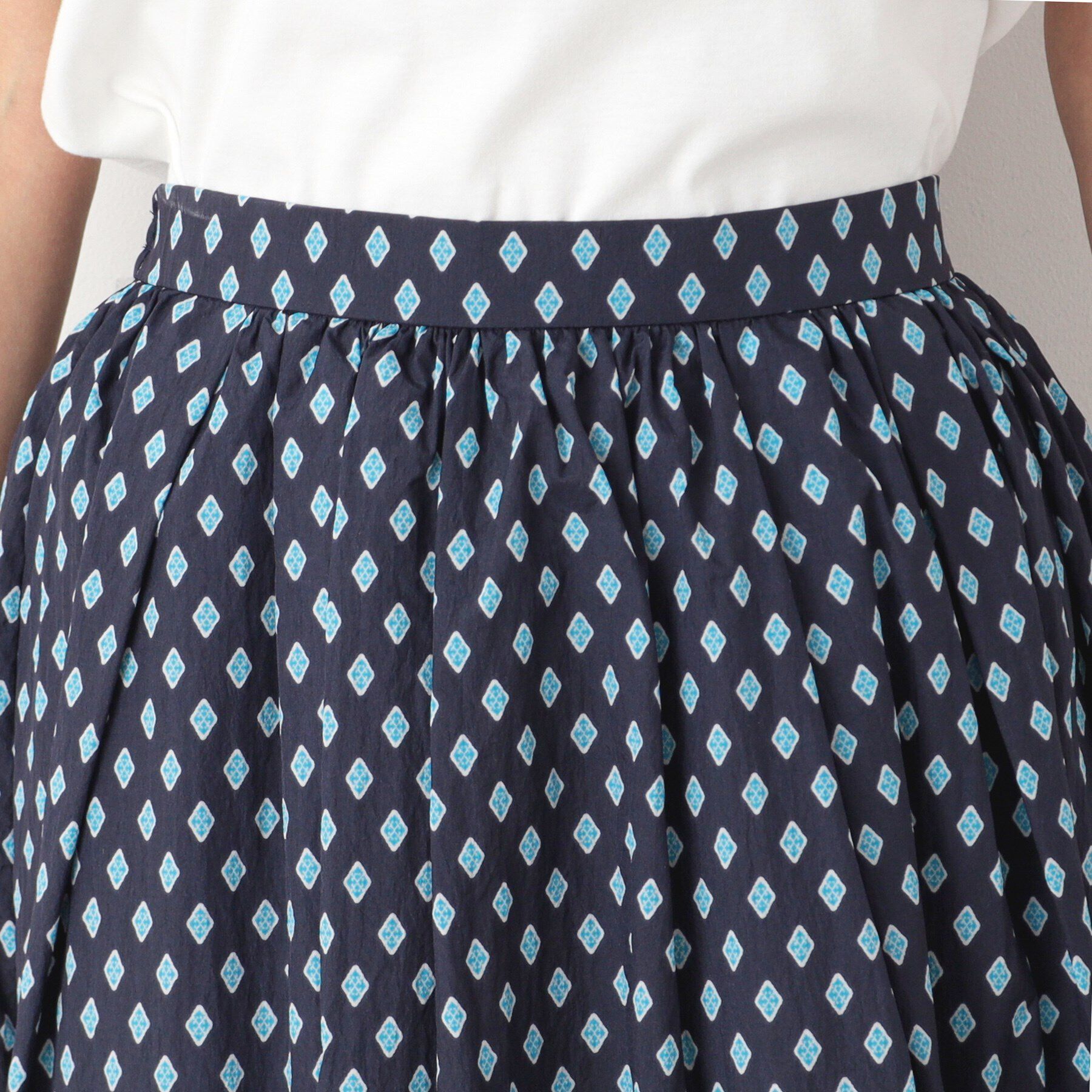 Dessin「【洗える】小紋プリントスカート」|スカート|