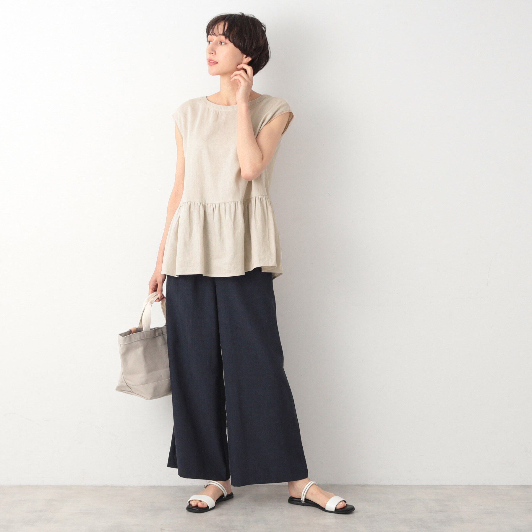 Dessin「ペプラムブラウス」|シャツ・ブラウス|