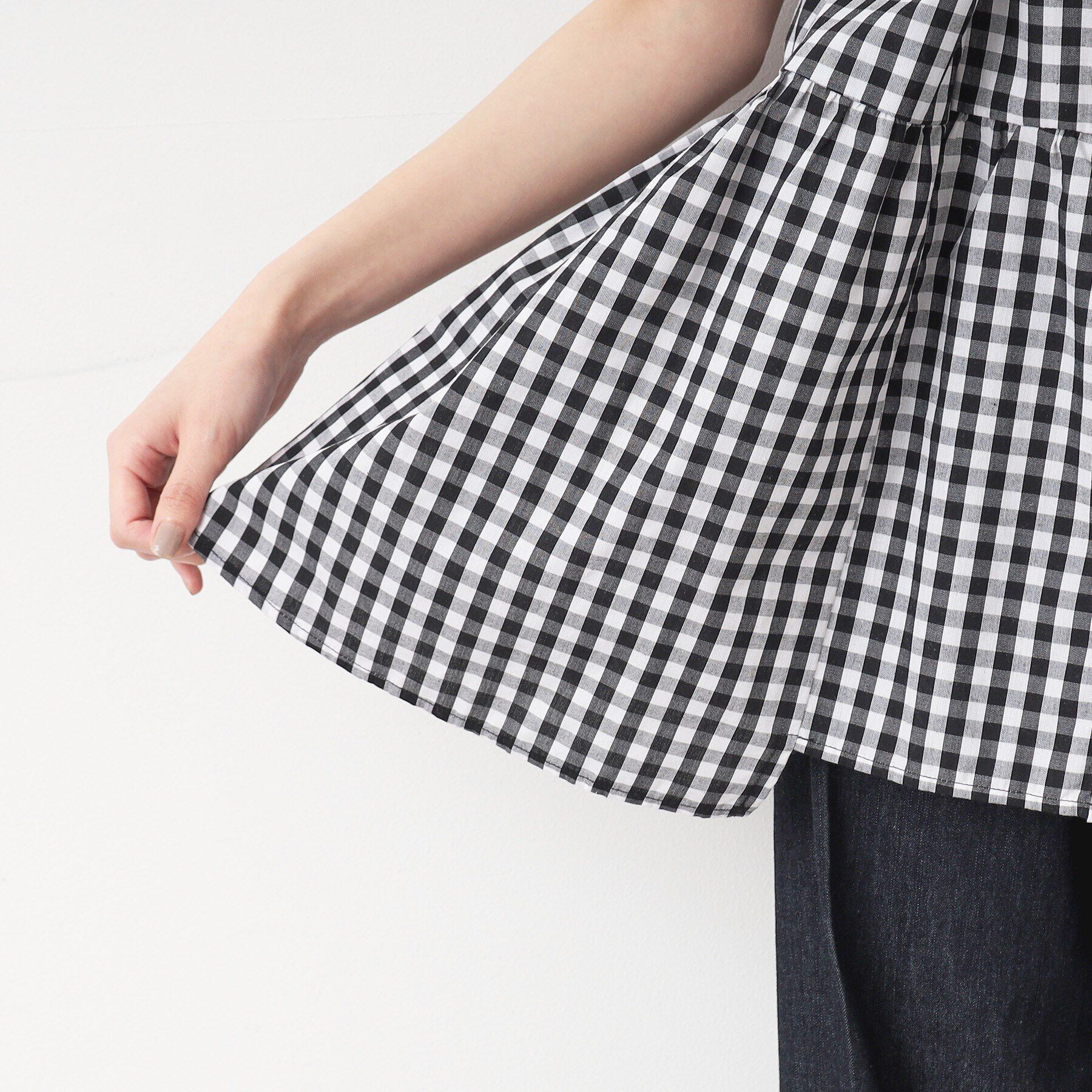 Dessin「【洗える】ペプラムブラウス（XS～L）」|シャツ・ブラウス|