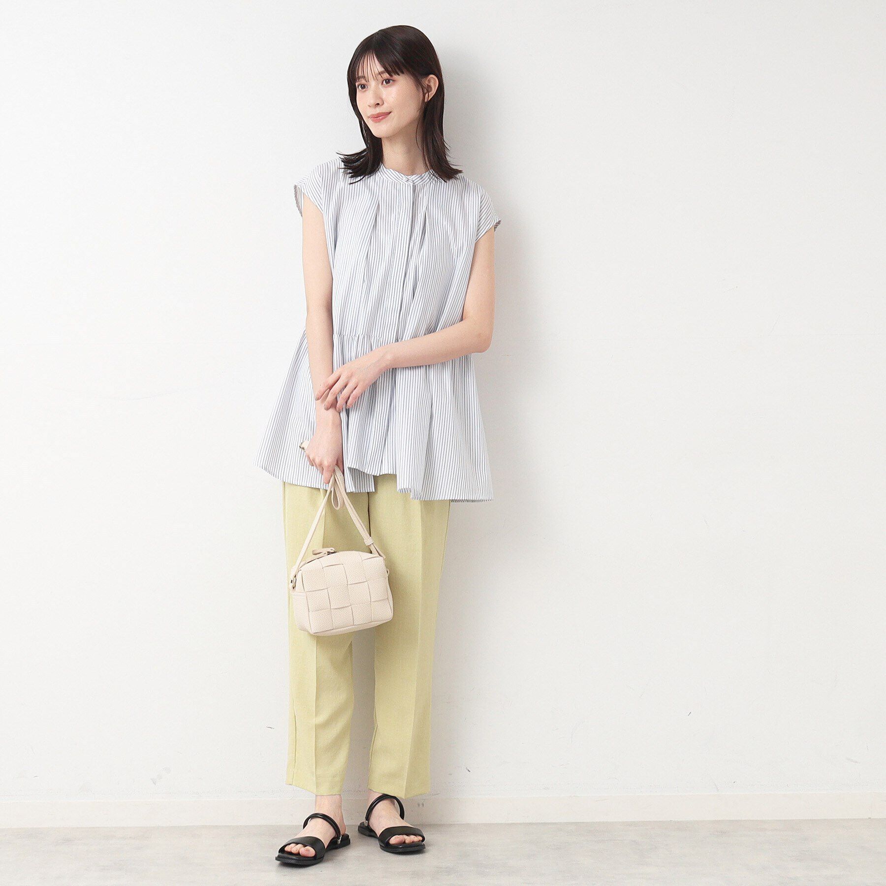 Dessin「【洗える】ペプラムブラウス（XS～L）」|シャツ・ブラウス|