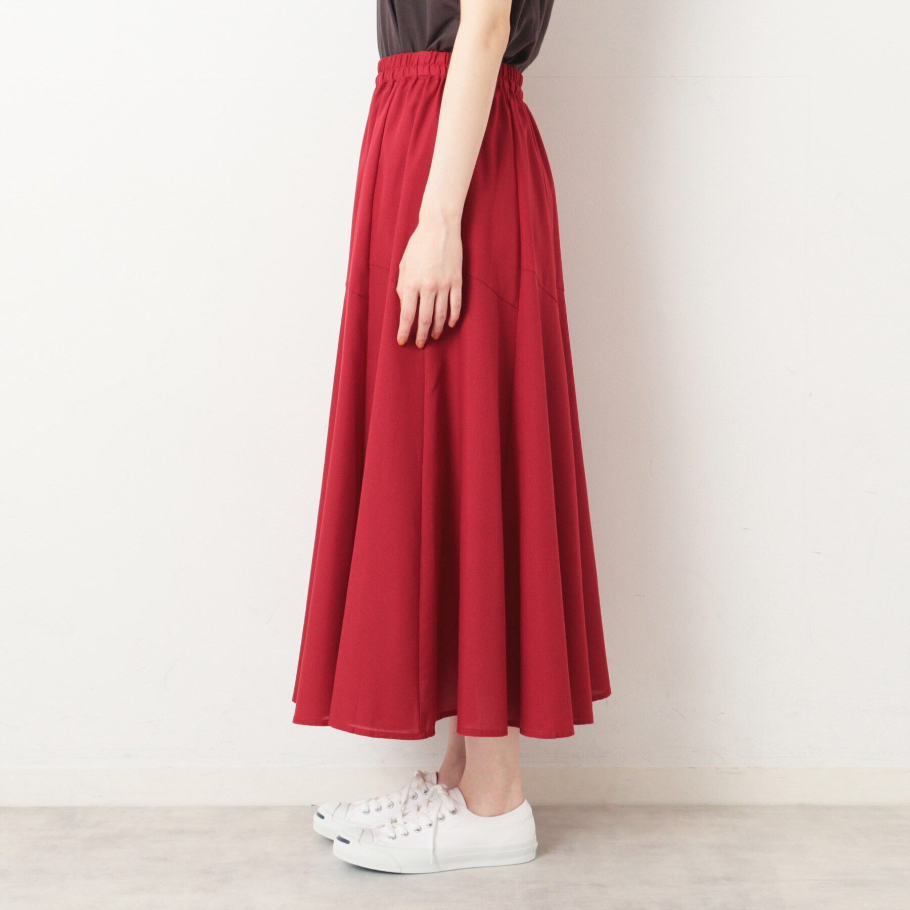 Dessin「【ウエストゴム・洗える】エアリーフレアースカート（XS～L）」|スカート|