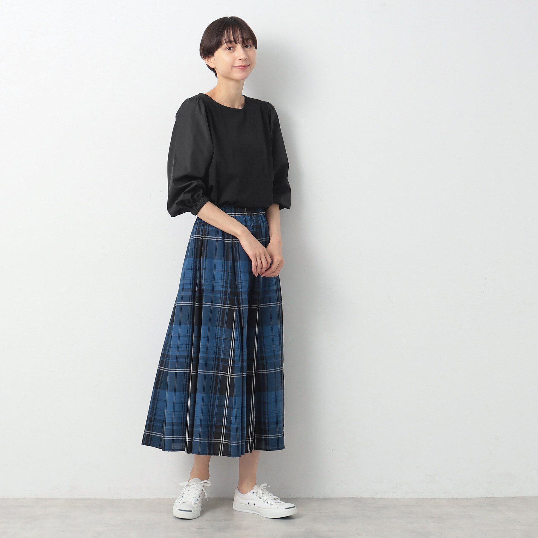 Dessin「【洗える】バルーンスリーブカットソージャージ」|Tシャツ・カットソー|