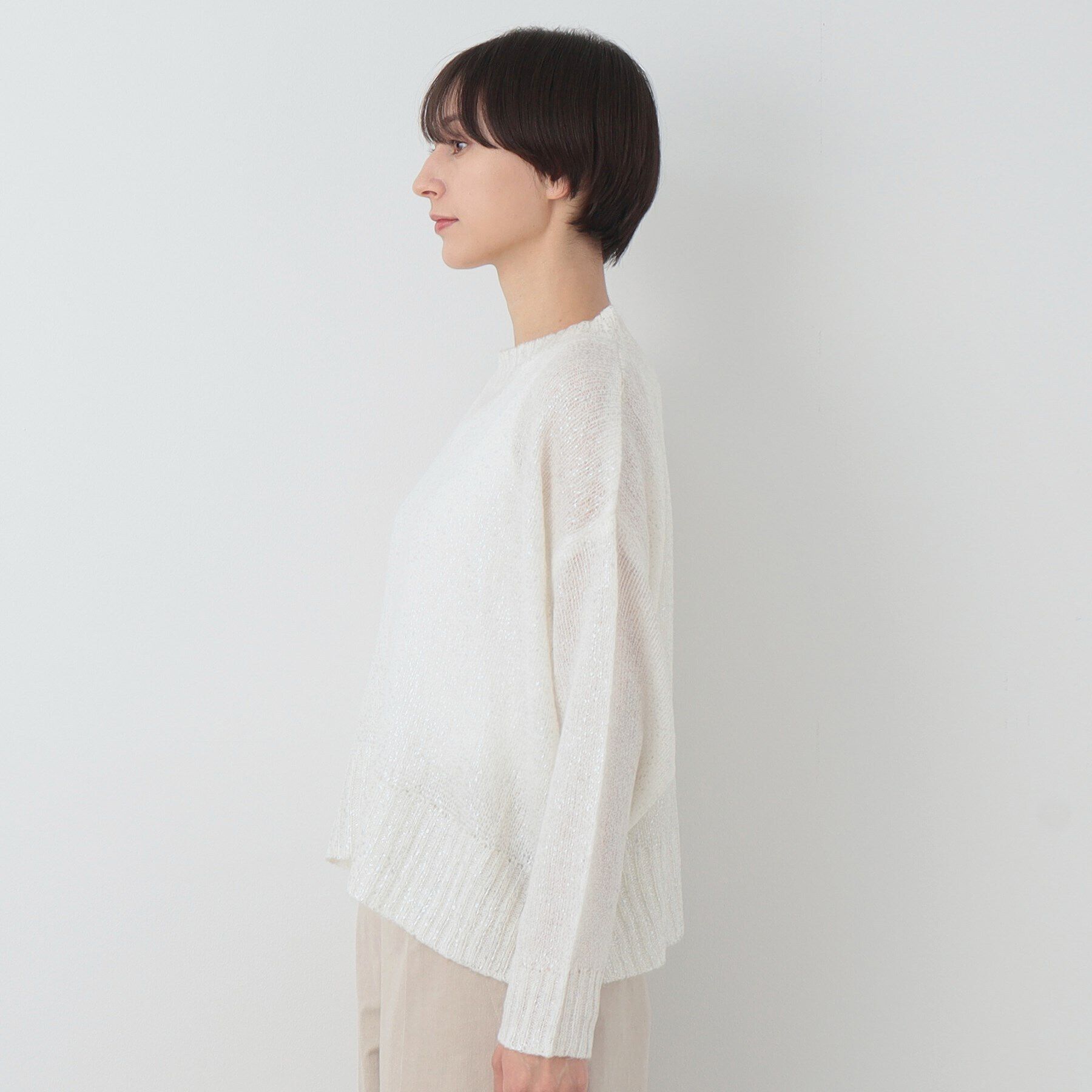 Dessin「箔プリントニット」|ニット・セーター|