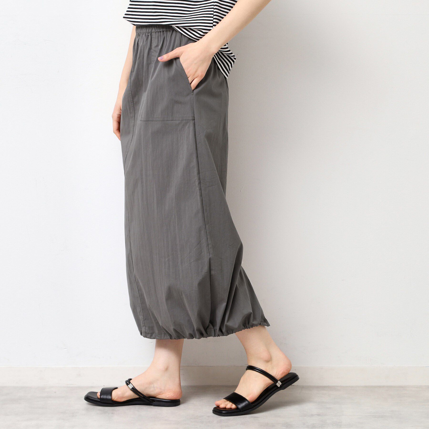 Dessin「【洗える】ドローコード付きスカート（XS～L）」|スカート|