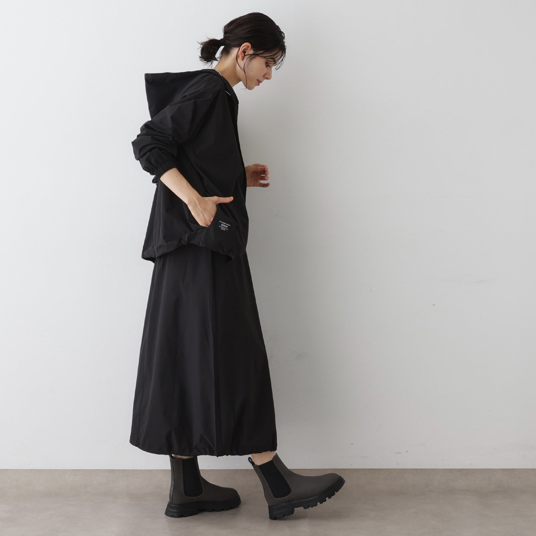 Dessin「【セットアップ可・洗える】裾スピンドル付きイージースカート」|スカート|