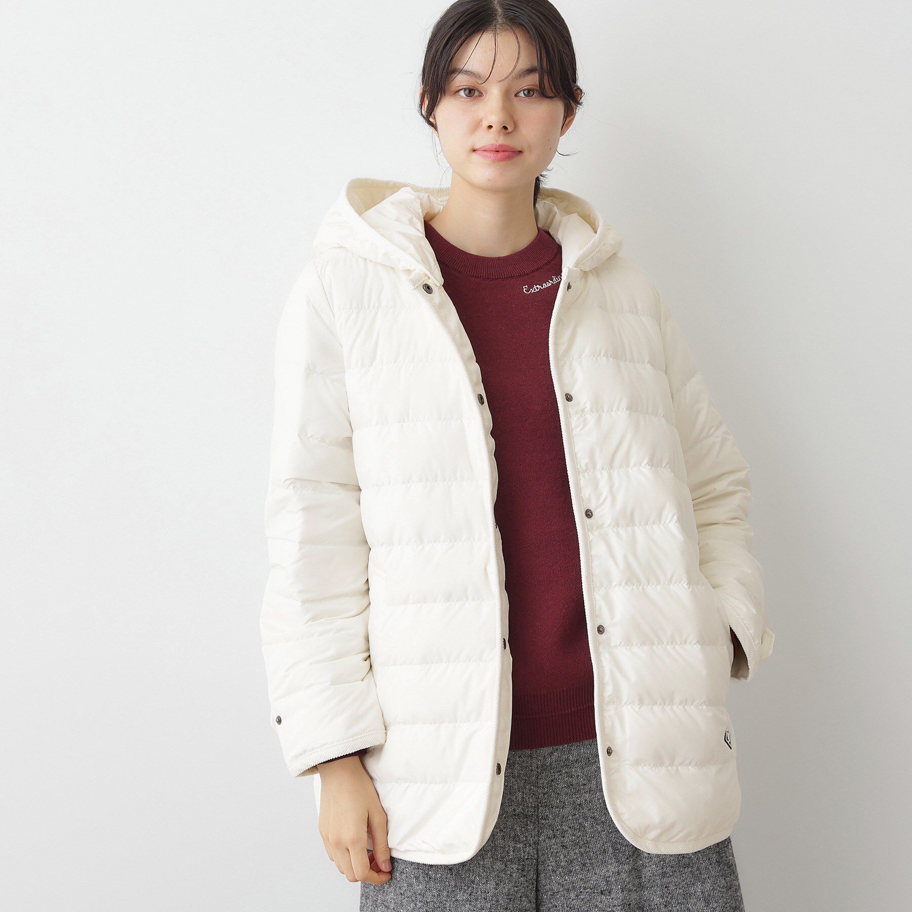 Dessin「【撥水・2WAY】ミュラーダウンコートミドル丈」|ダウン|