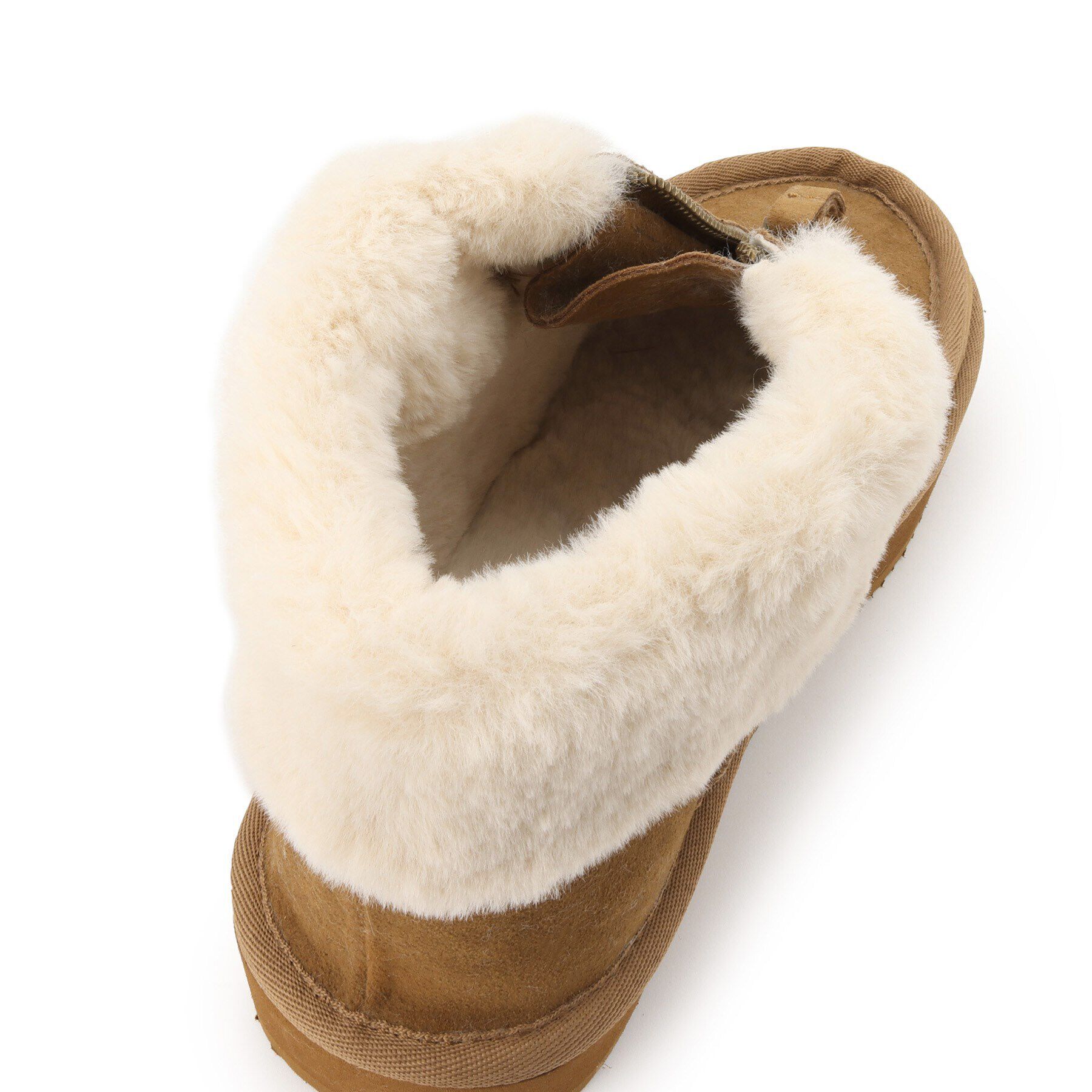 ESPERANZA「フロントジップボアショートブーツ」|ショートブーツ|