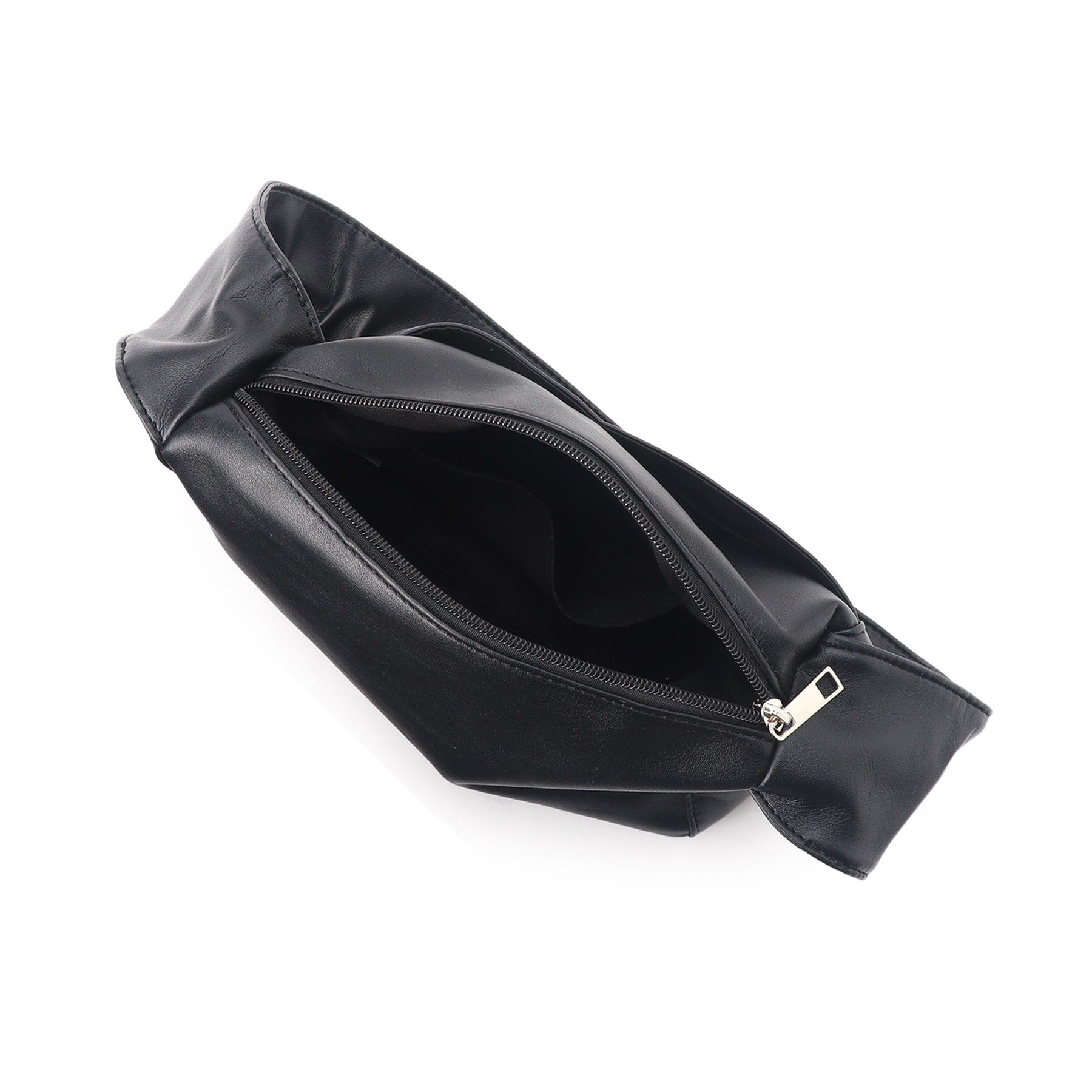 Ober Tashe「合皮ギャザーハンドルスクエアバッグ」|ハンドバッグ|