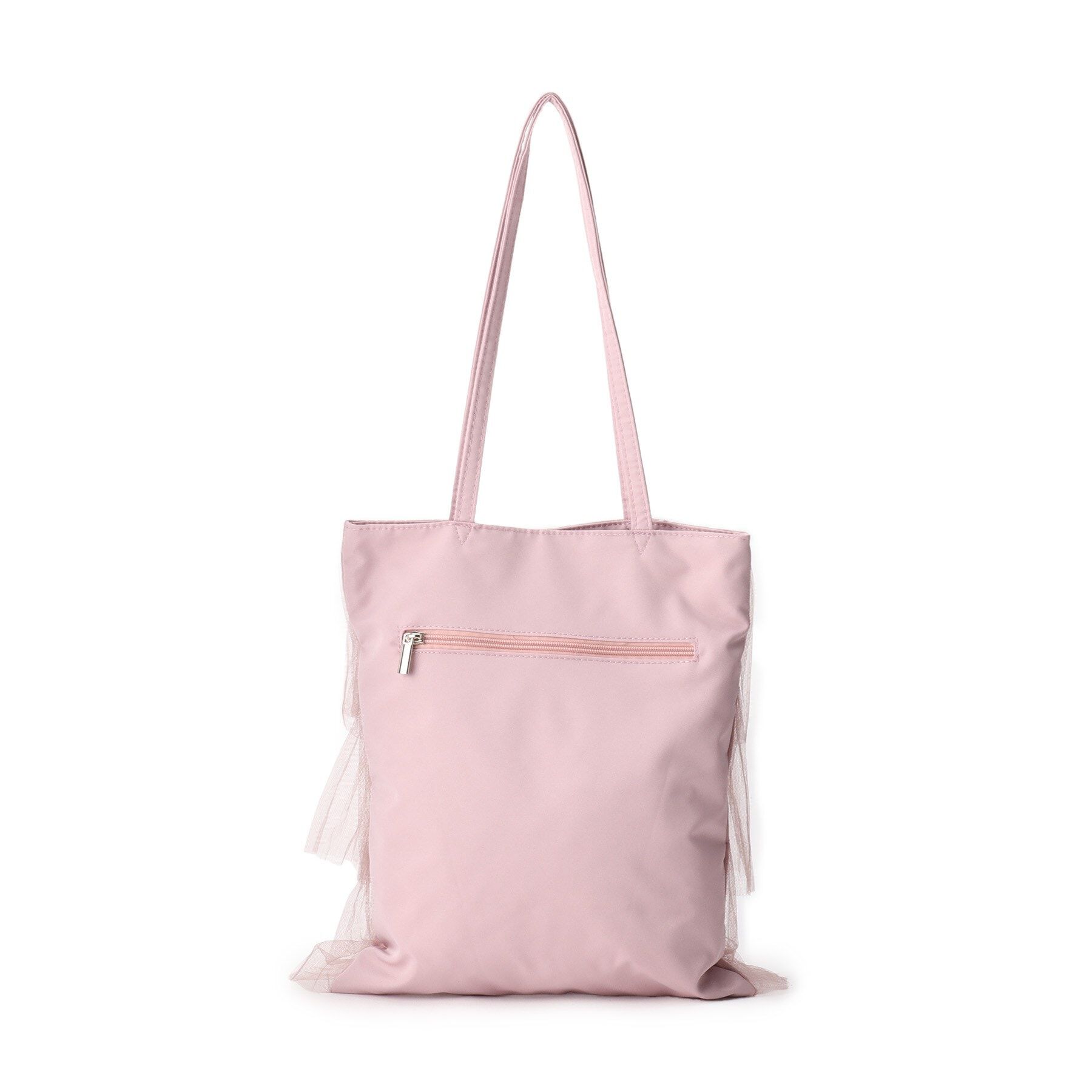 Ober Tashe「軽量 チュールティアードフリルトート」|トートバッグ|