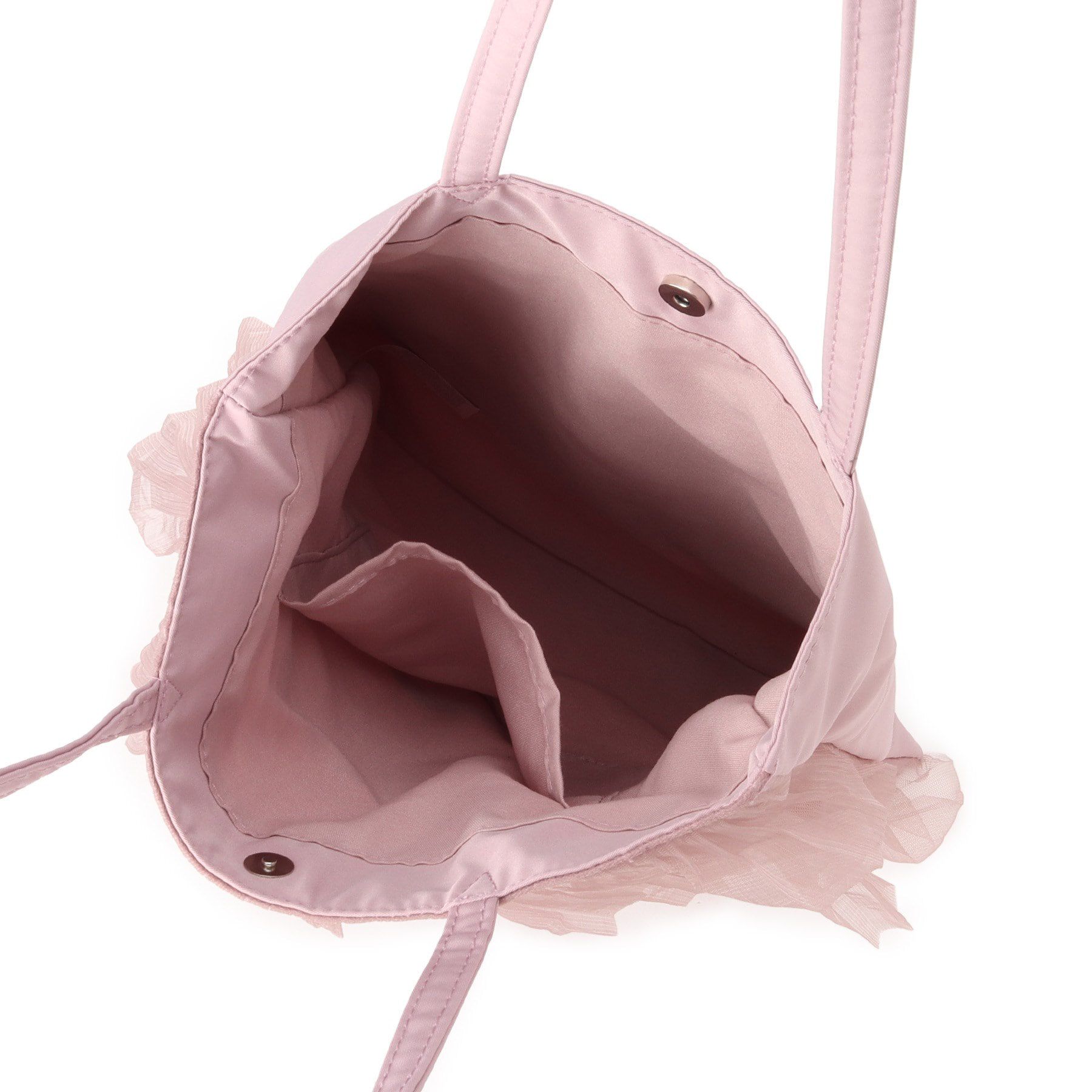 Ober Tashe「軽量 チュールティアードフリルトート」|トートバッグ|