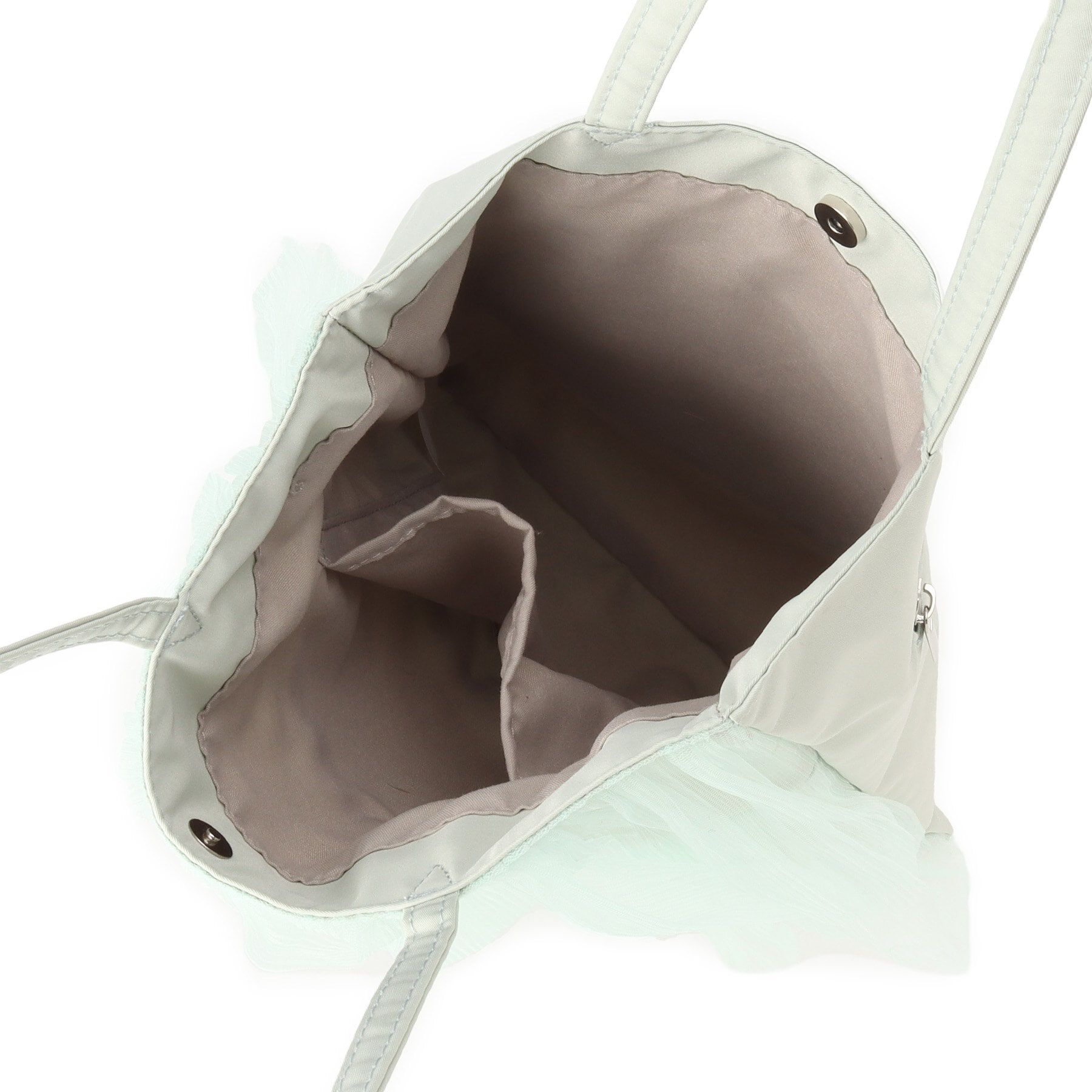 Ober Tashe「軽量 チュールティアードフリルトート」|トートバッグ|