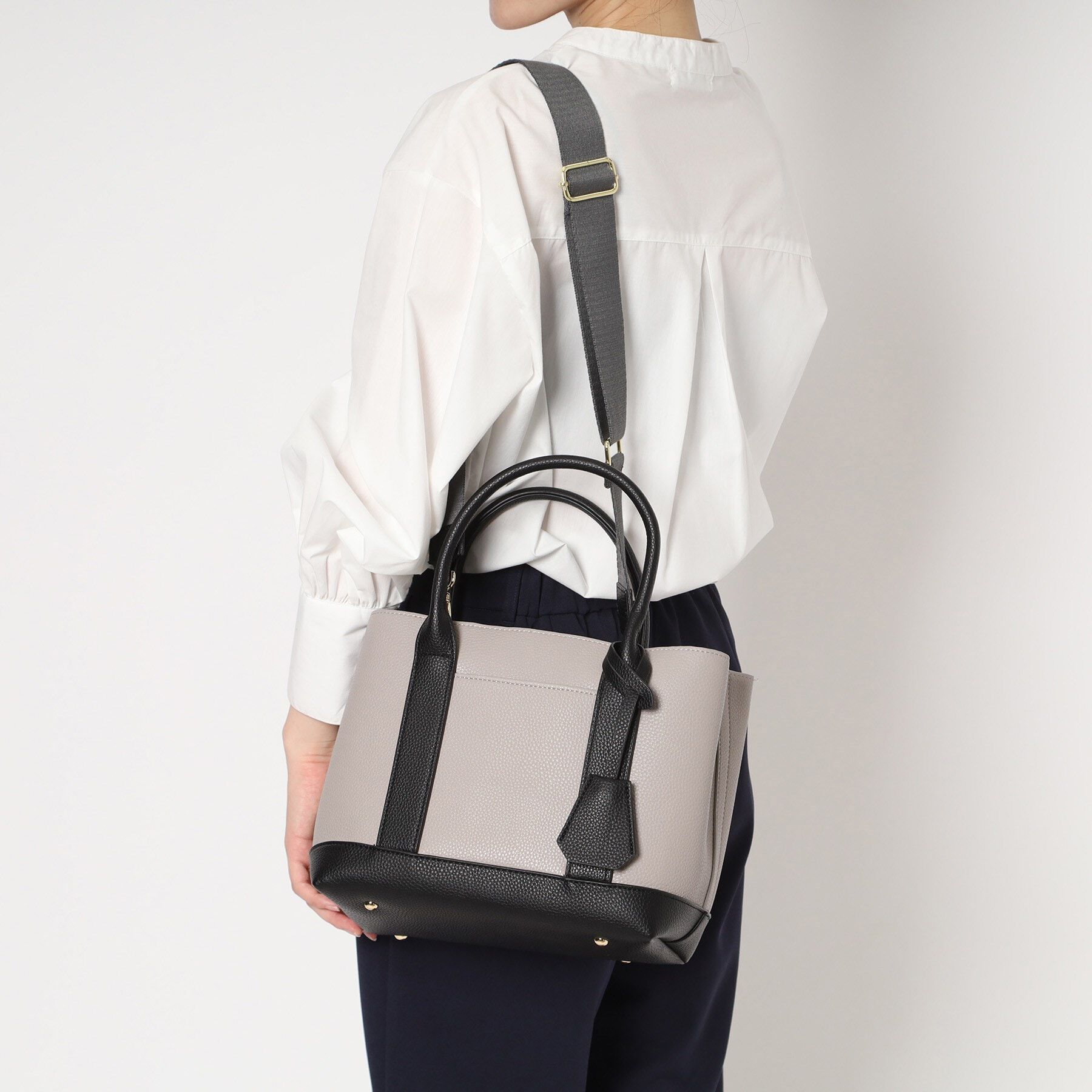 ESPERANZA「＼収納上手になれる／2WAYショルダー仕切り付合皮トート」|ショルダー・メッセンジャー|