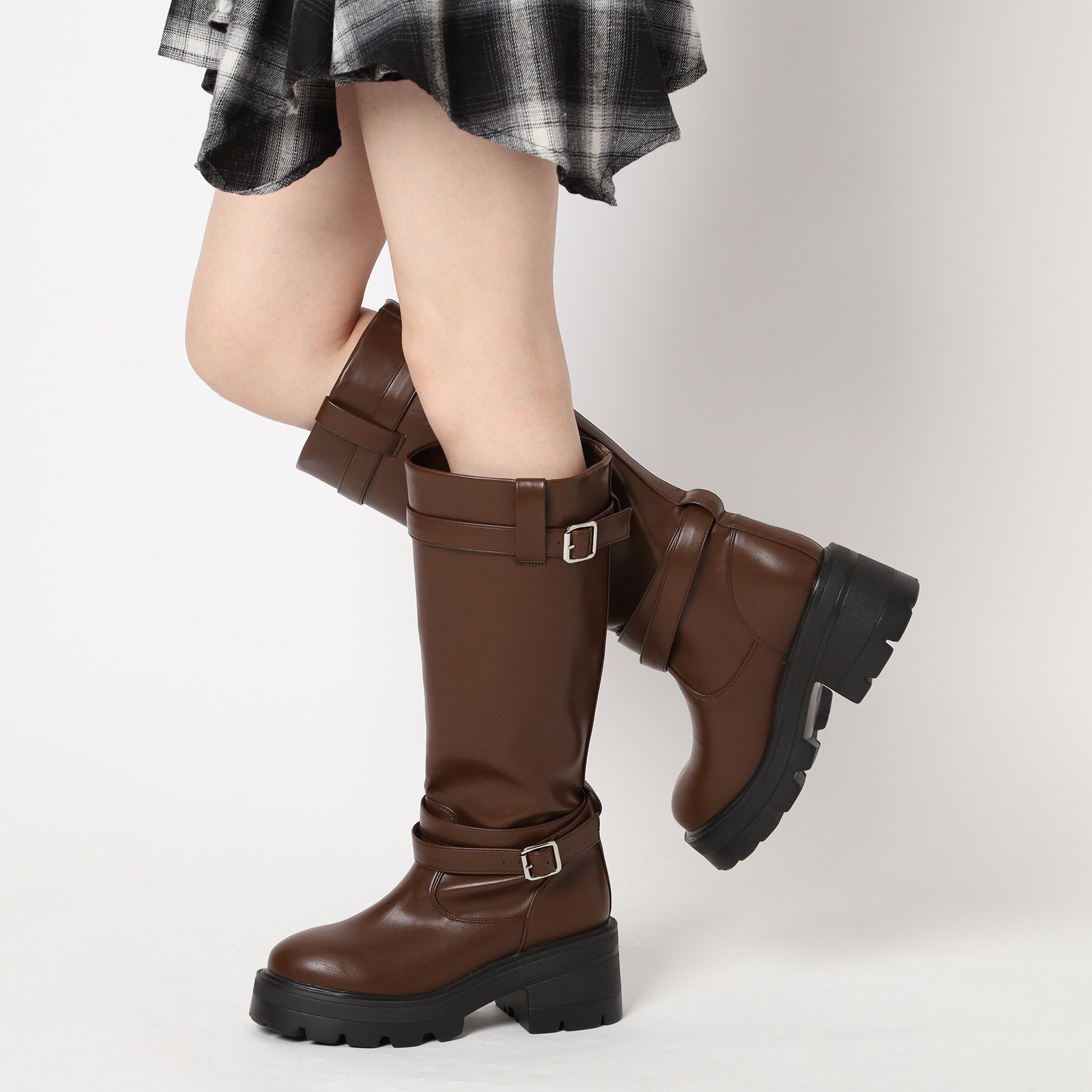 ESPERANZA「エンジニア2WAYロングブーツ」|ショートブーツ|