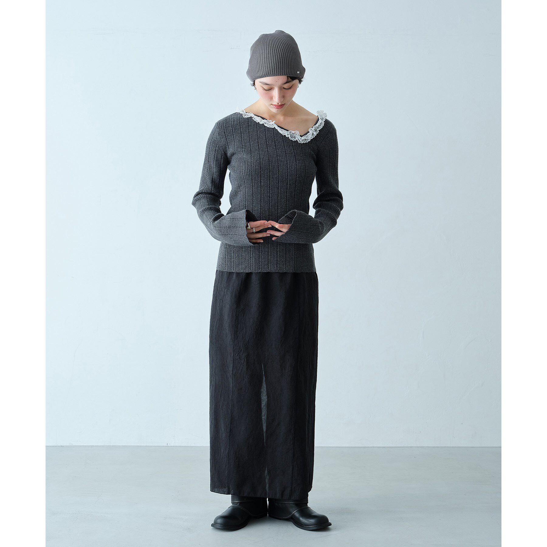 CODE A「pencil sheer skirt」|スカート|