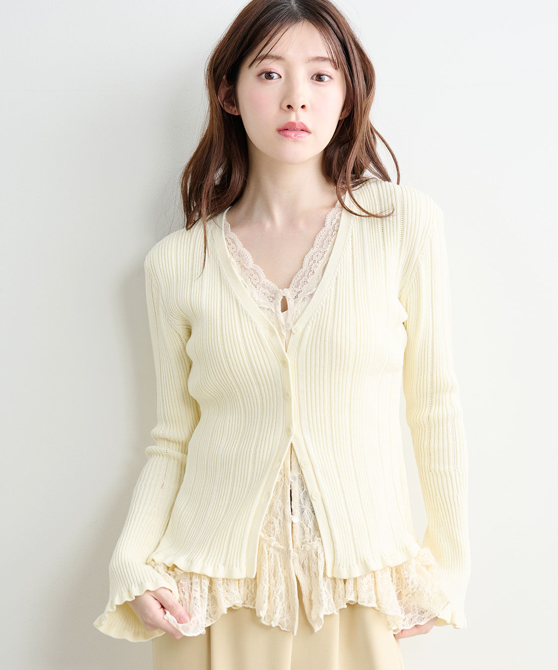 レースドッキングニット（COCO DEAL）｜ルミネのファッション通販