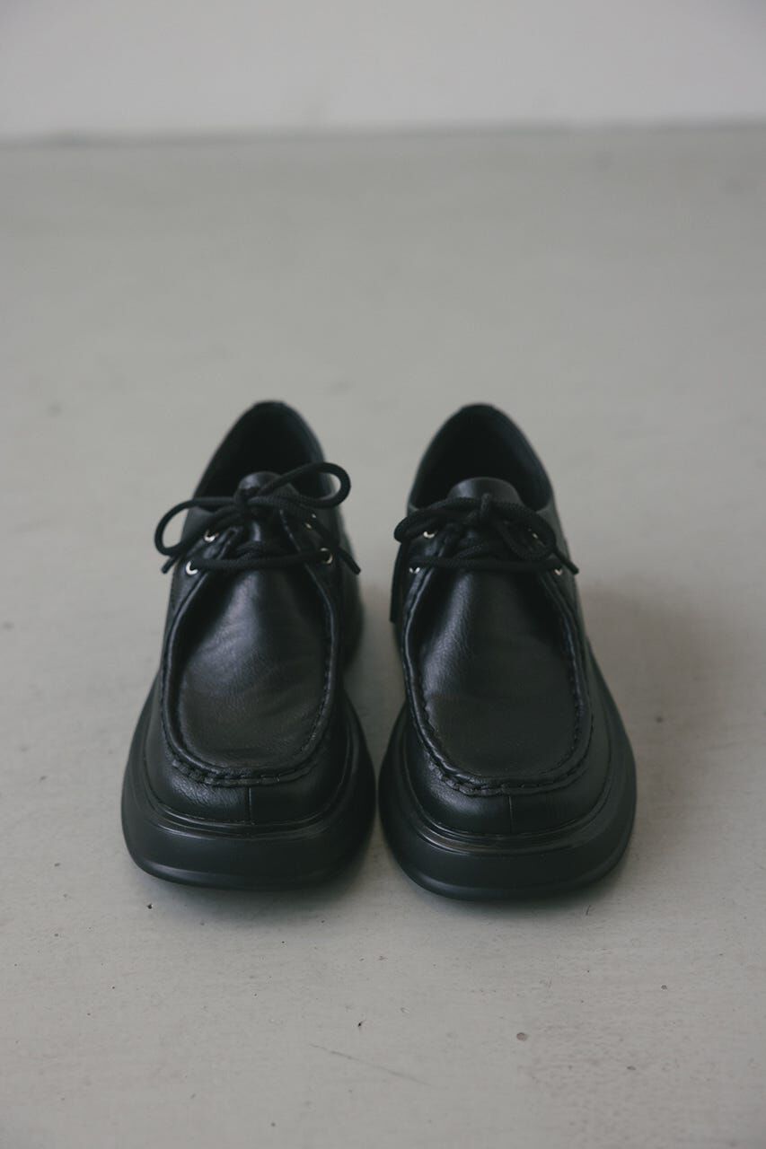 STYLEMIXER「ボリュームソールレースアップローファー」|パンプス|