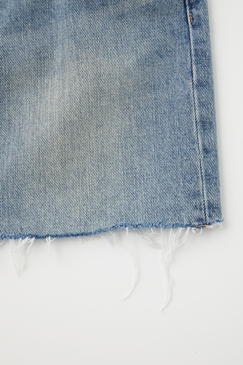 MOUSSY「LOW WAIST DENIM ミニスカート」|スカート|