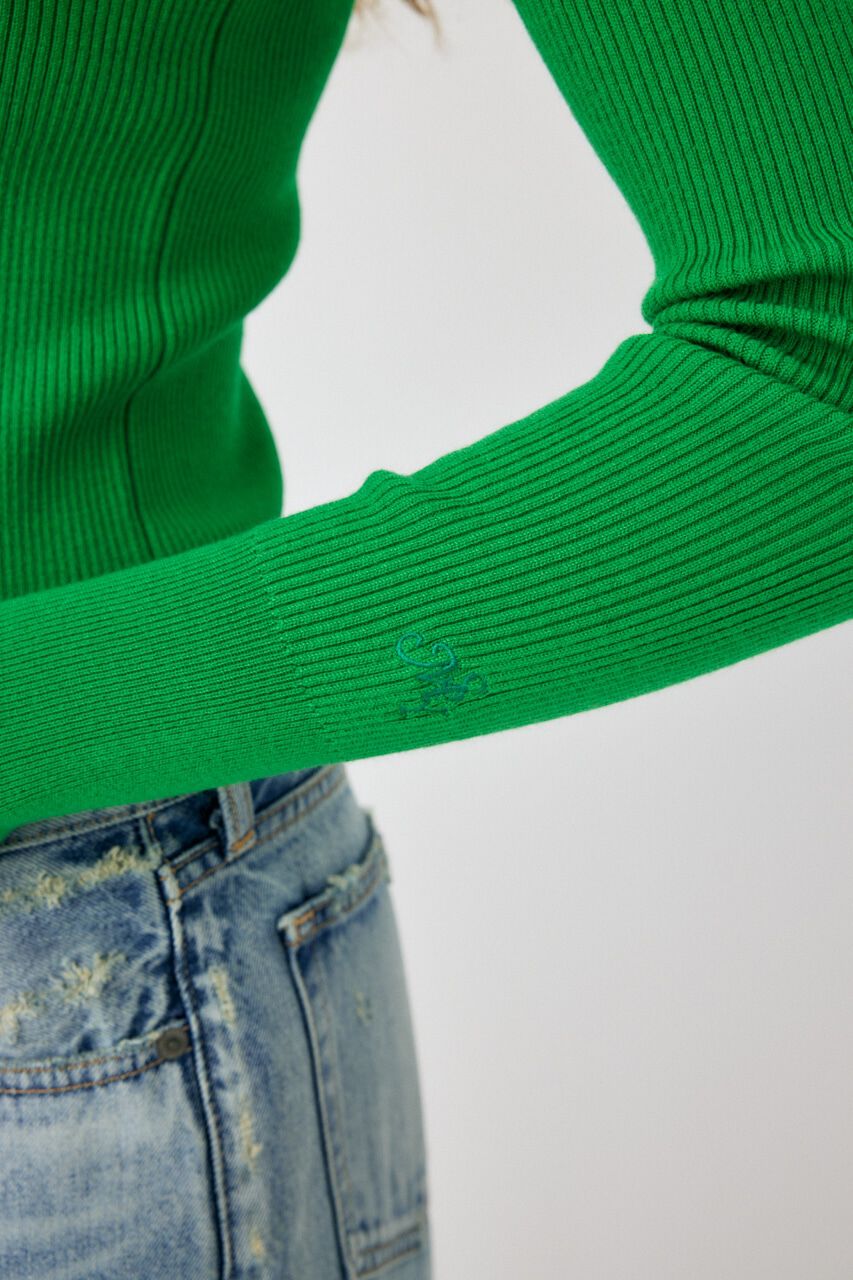 MOUSSY「WASHABLE CREWNECK ニット」|ニット・セーター|