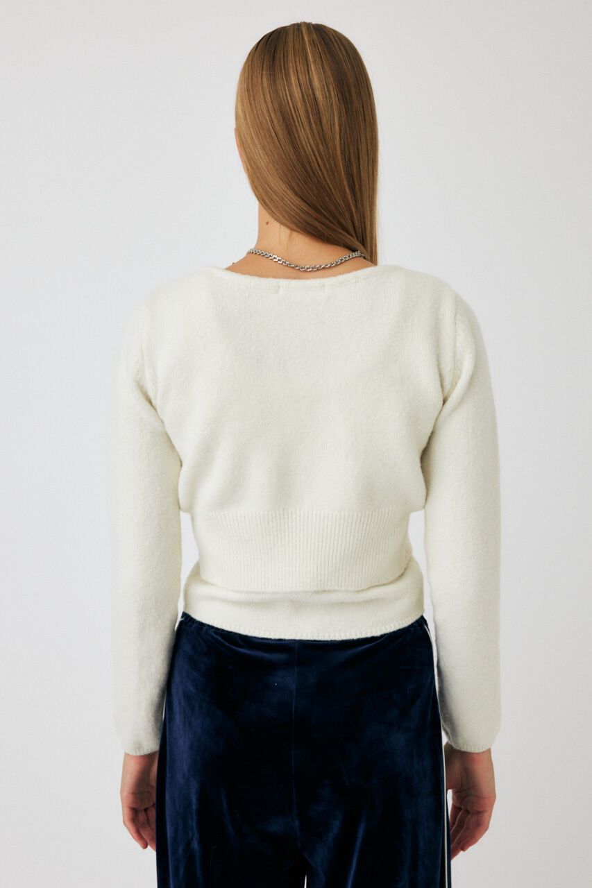 MOUSSY「KNIT キャミ ＆ カーデセット」|ニット・セーター|