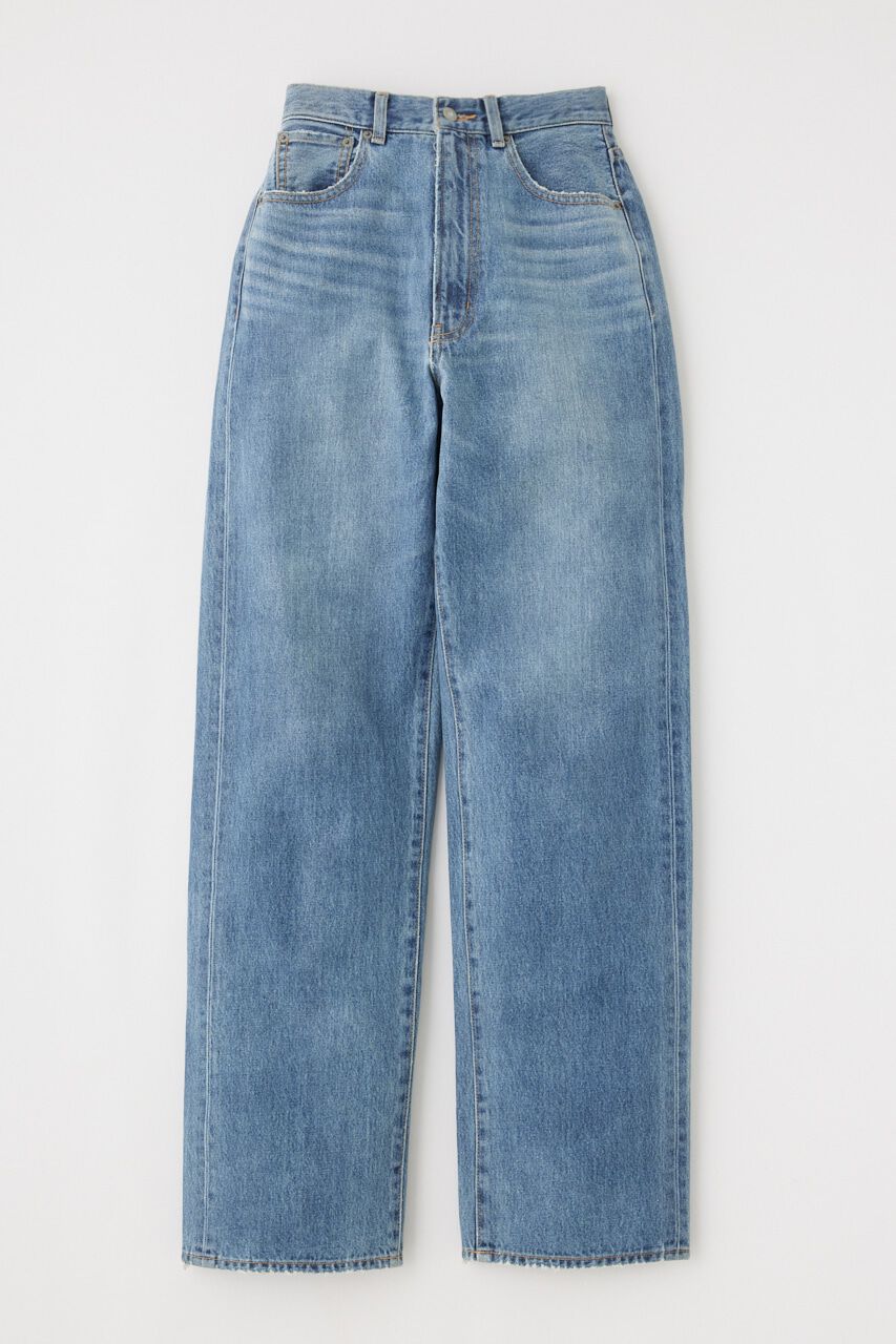 MOUSSY「HW COATED LOOSE STRAIGHT」|デニム|