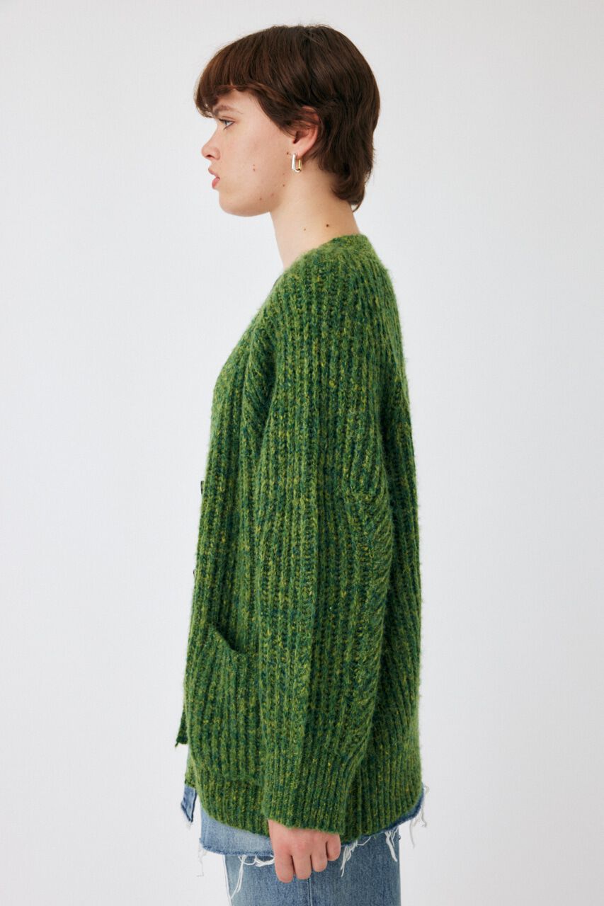 MOUSSY「OVERSIZED カーディガン」|カーディガン|