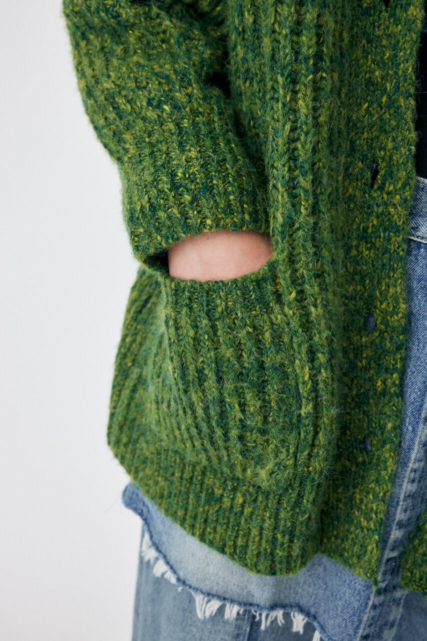 MOUSSY「OVERSIZED カーディガン」|カーディガン|