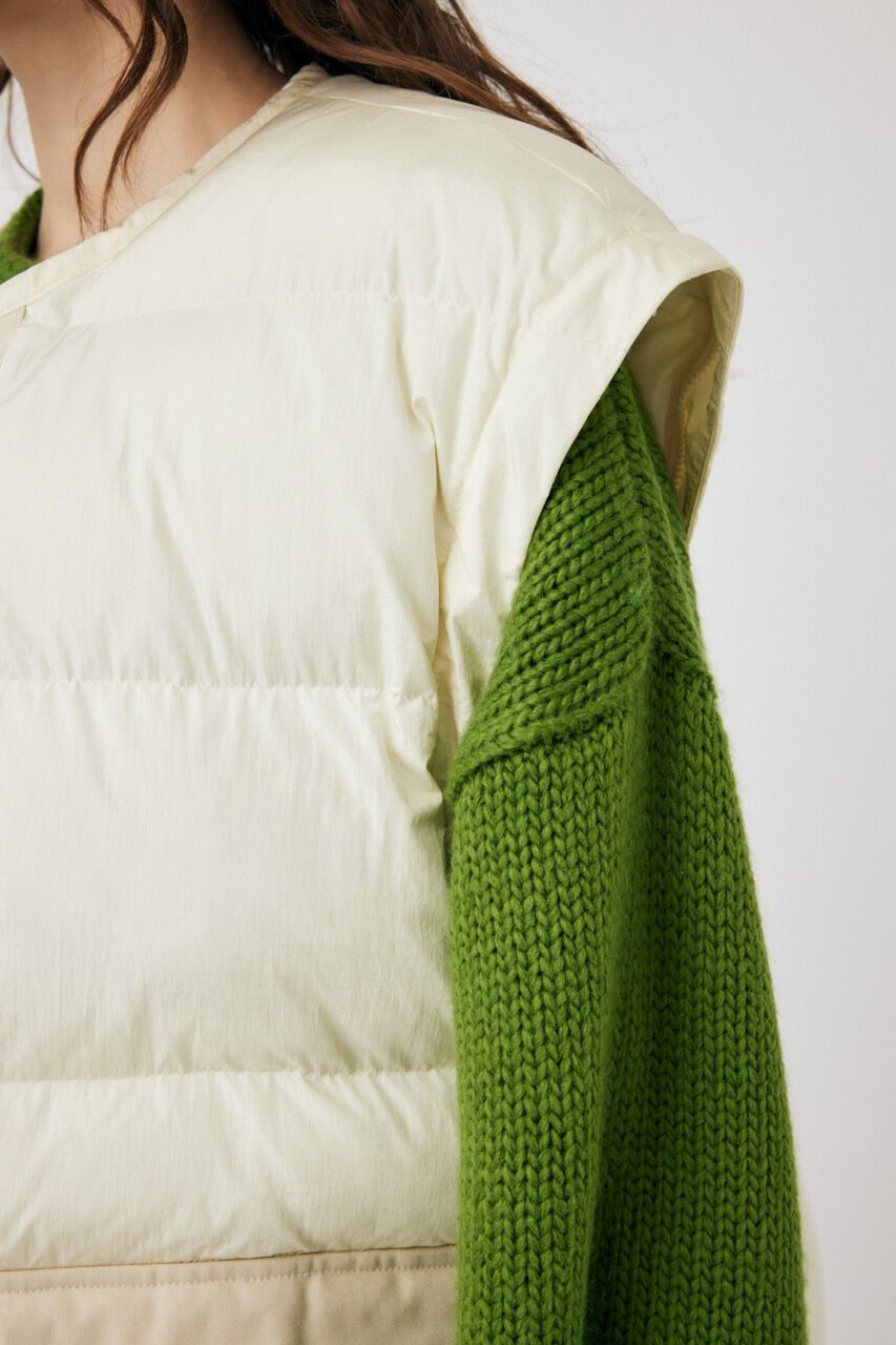 MOUSSY「MILITARY LAYERED PUFFER ジャケット」|その他|