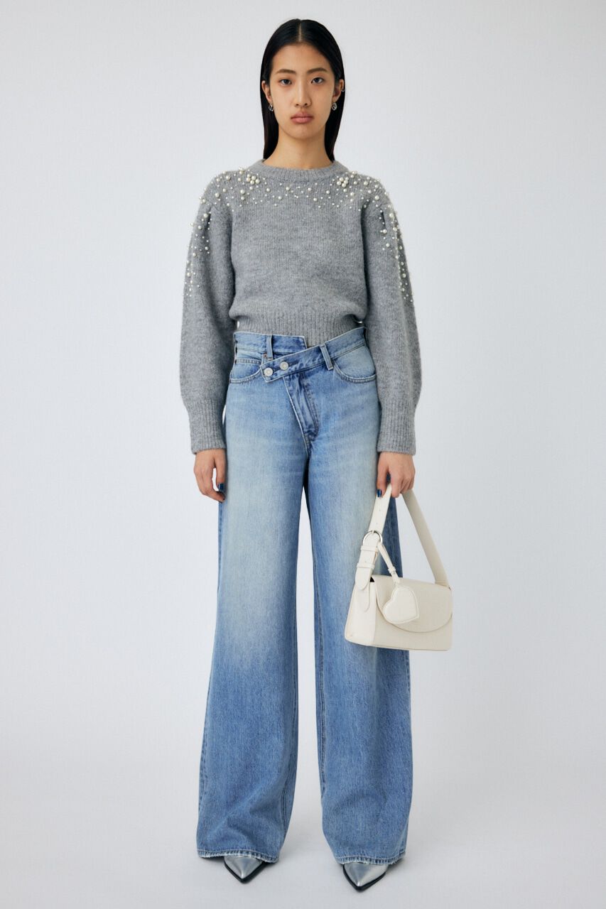 MOUSSY「BEADS DECO ニット」|ニット・セーター|