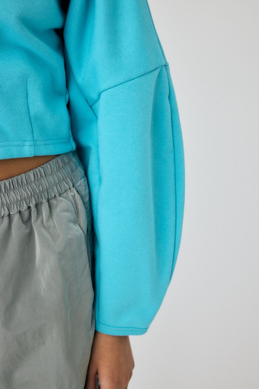 MOUSSY「CURVE SLEEVE TERRY カーディガン」|カーディガン|