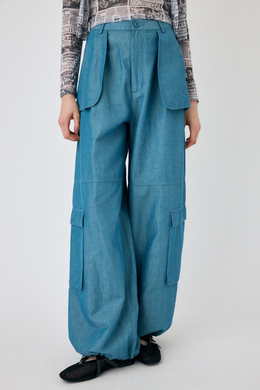 MOUSSY「OUT POCKET BAG カーゴパンツ」|その他|