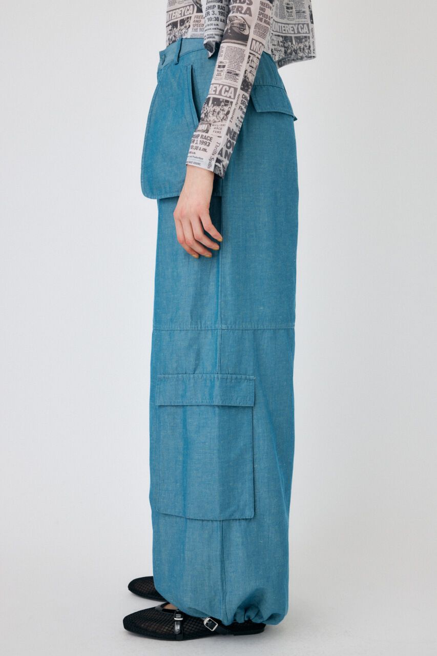 MOUSSY「OUT POCKET BAG カーゴパンツ」|その他|