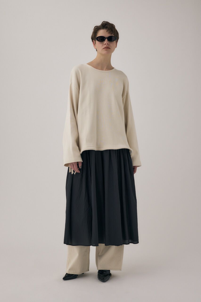 MOUSSY「オーガニックコットンデニムローライズルーズストレート」|デニム|