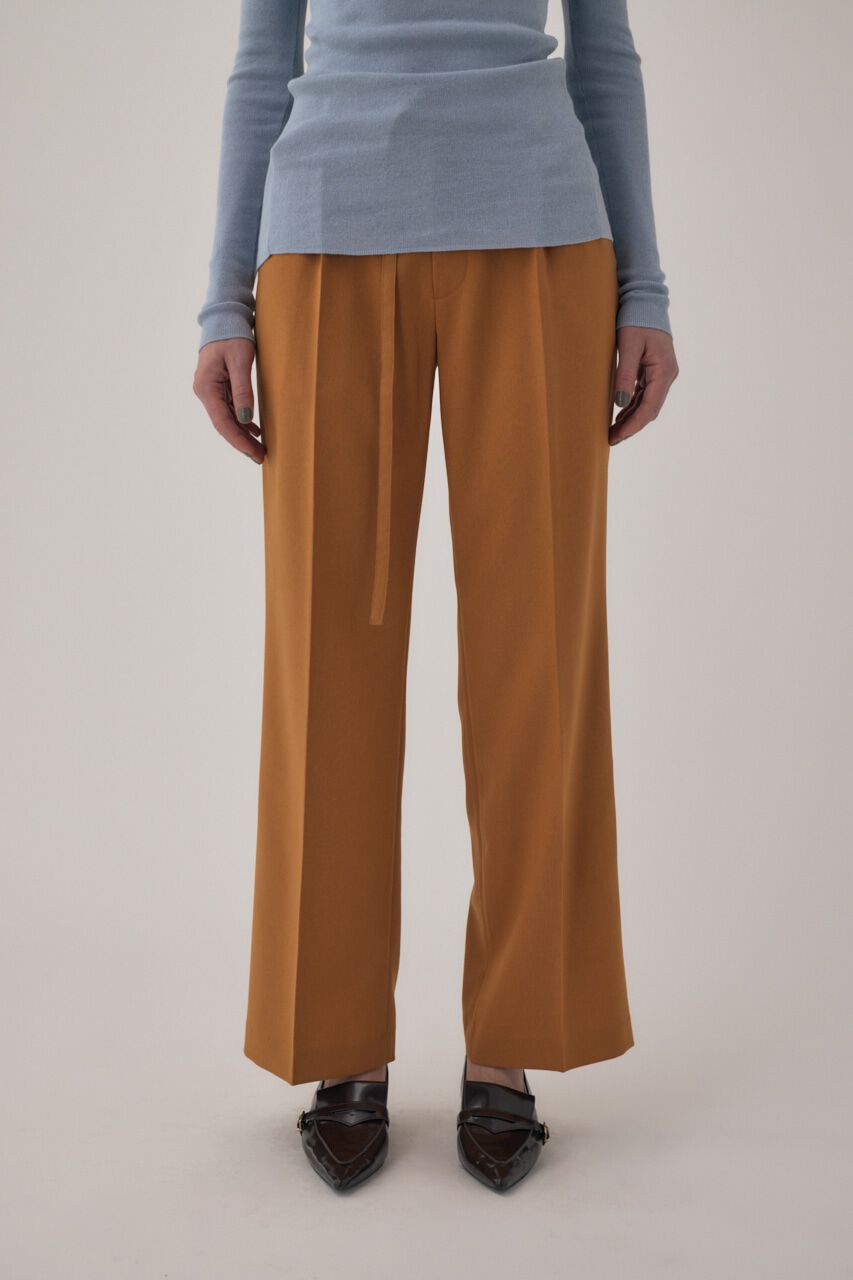 MOUSSY「リサイクルポリエステル使用ベルト付きスラックス」|その他|