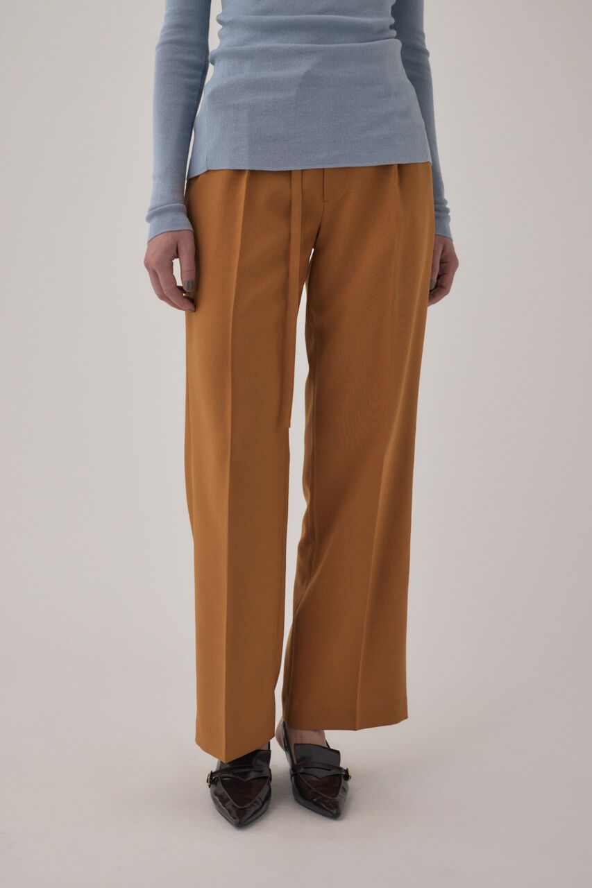 MOUSSY「リサイクルポリエステル使用ベルト付きスラックス」|その他|