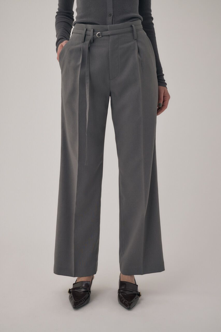 MOUSSY「リサイクルポリエステル使用ベルト付きスラックス」|その他|