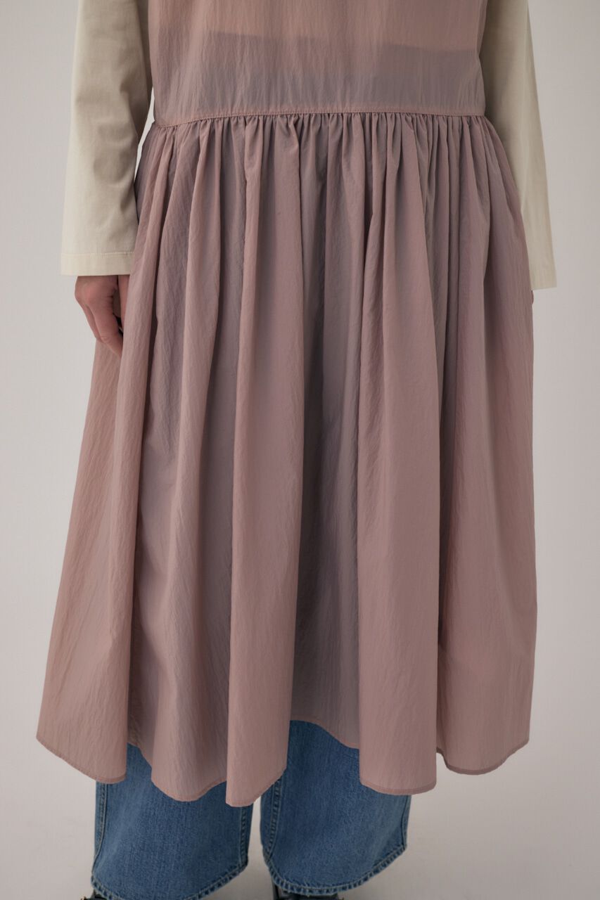 MOUSSY「ﾌｯ素ﾌﾘｰの撥水加工が嬉しいﾘｻｲｸﾙﾅｲﾛﾝ使用 ｴｱｰｼｱｰｷ」|ワンピース|