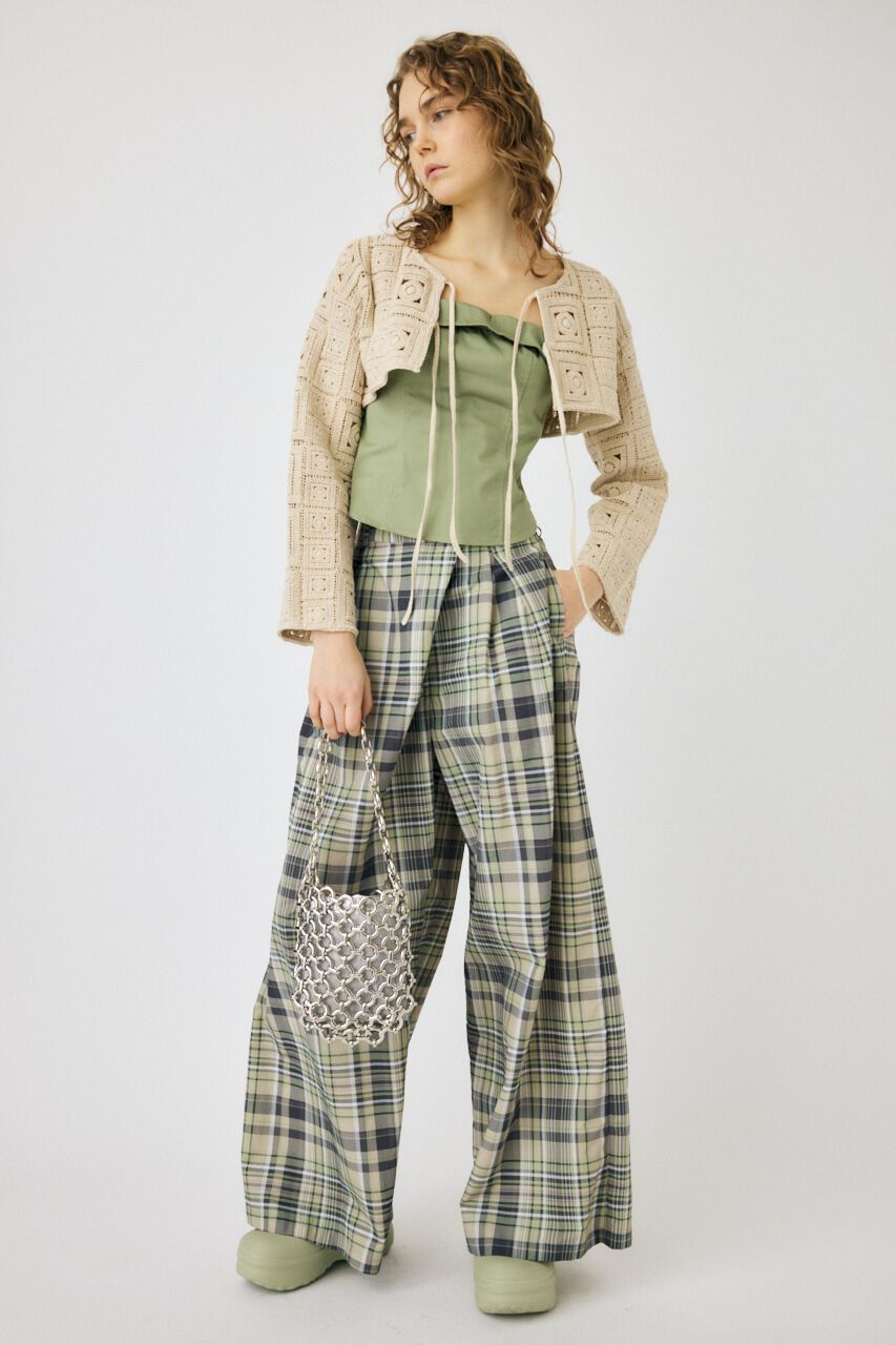 MOUSSY「CROCHET カーディガン」|カーディガン|