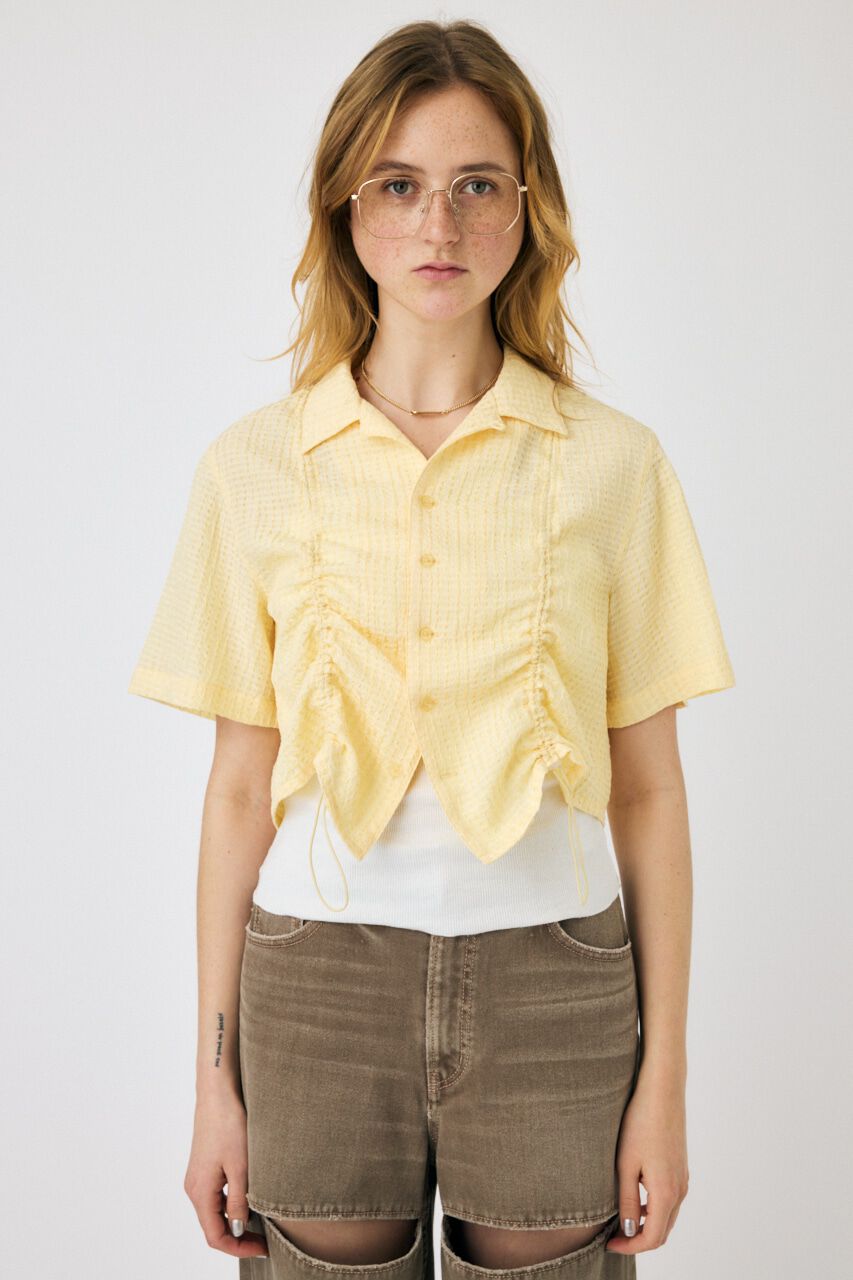 MOUSSY「SUCKER CHECK SHIRT ブラウス」|シャツ・ブラウス|