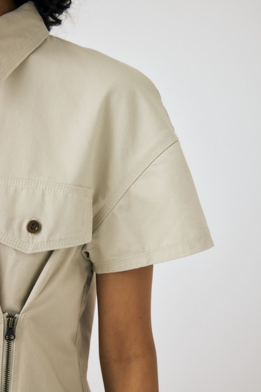 MOUSSY「WAIST ZIP UP ドレス」|ワンピース|