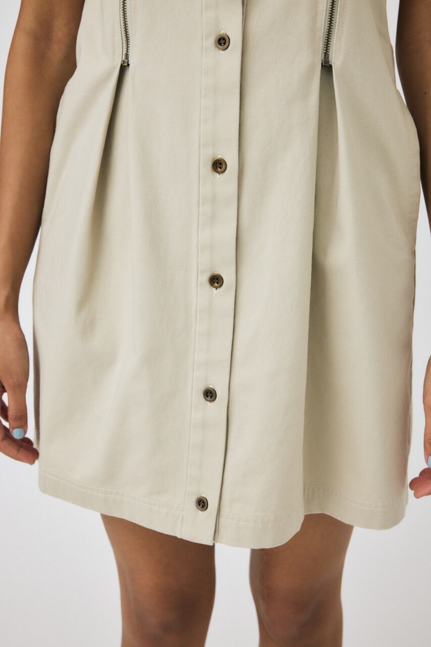 MOUSSY「WAIST ZIP UP ドレス」|ワンピース|