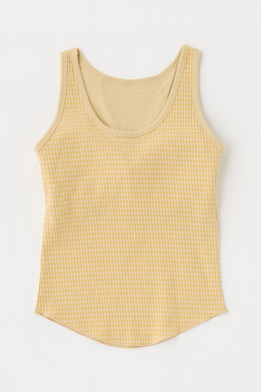 MOUSSY「CUP IN BORDER タンク」|タンクトップ|