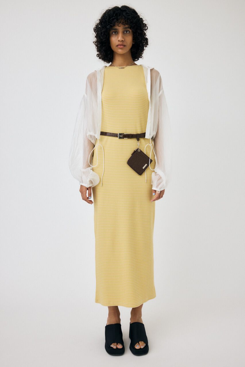 MOUSSY「CUP IN BORDER ドレス」|ワンピース|