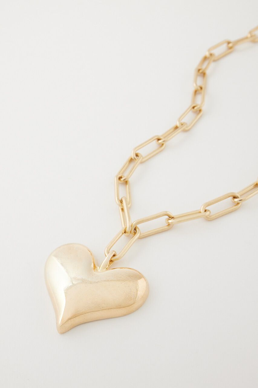 MOUSSY「BIG HEART チョーカー」|ネックレス|