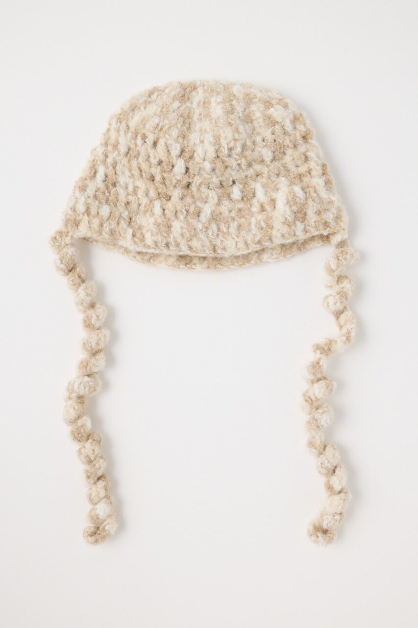 MOUSSY「FLUFFY CROCHET HEAD キャップ」|その他|